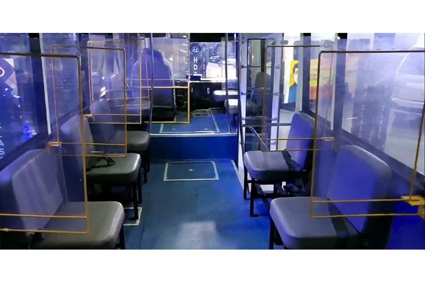 Hyundai Modern Jeepney Interior