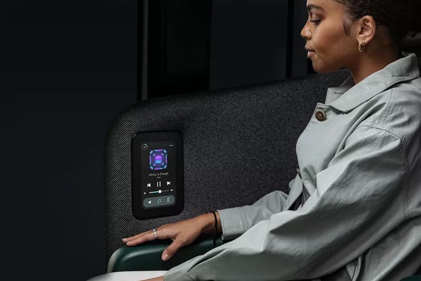 Zoox autonomous taxi cabin