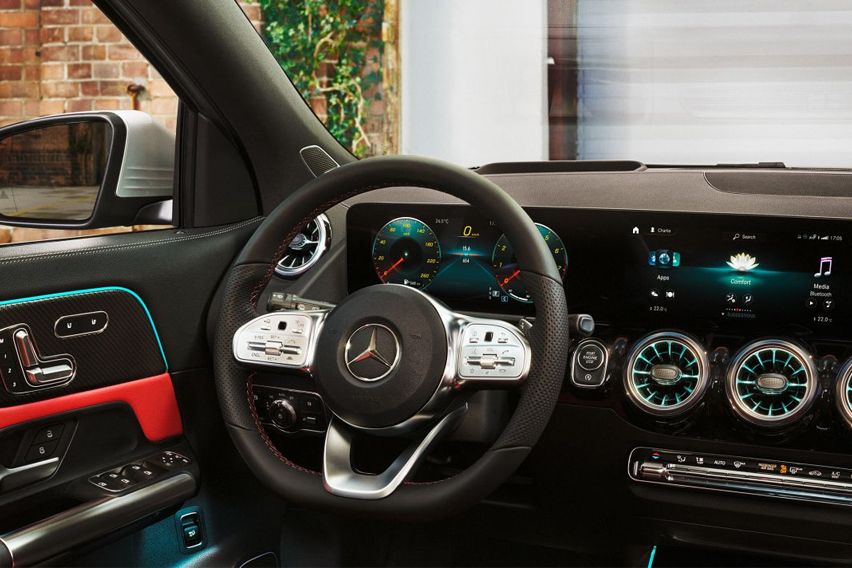 2021 Mercedes-Benz GLA cabin