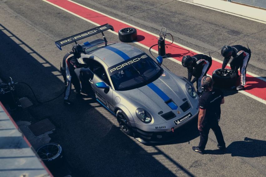 2021 Porsche GT3 Cup racing car