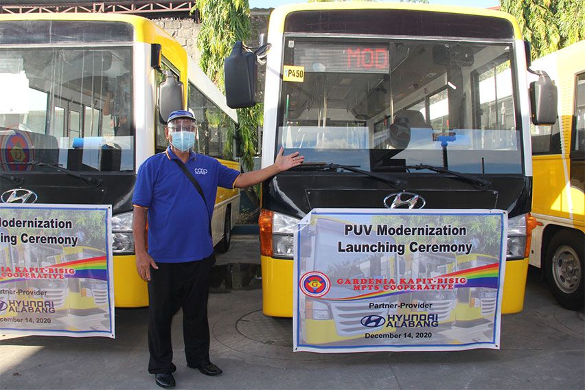 Hyundai modern jeepneys