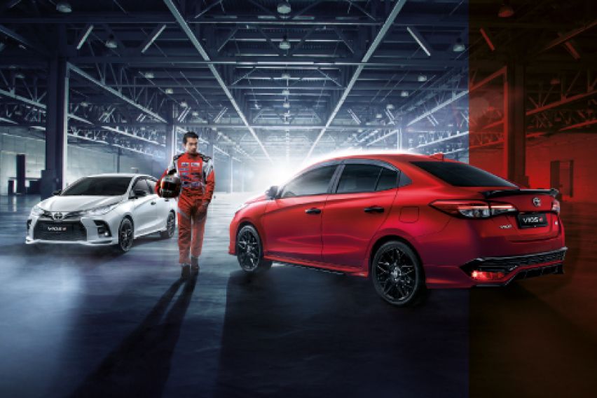 Toyota Vios GR-S front and rear