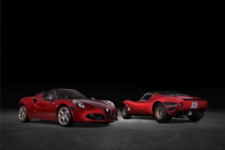  Alfa Romeo 4C Spider 33 Stradale Tributo