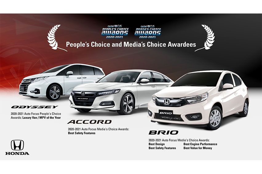 Honda PH bags 6 awards at 16th Auto Focus tilt