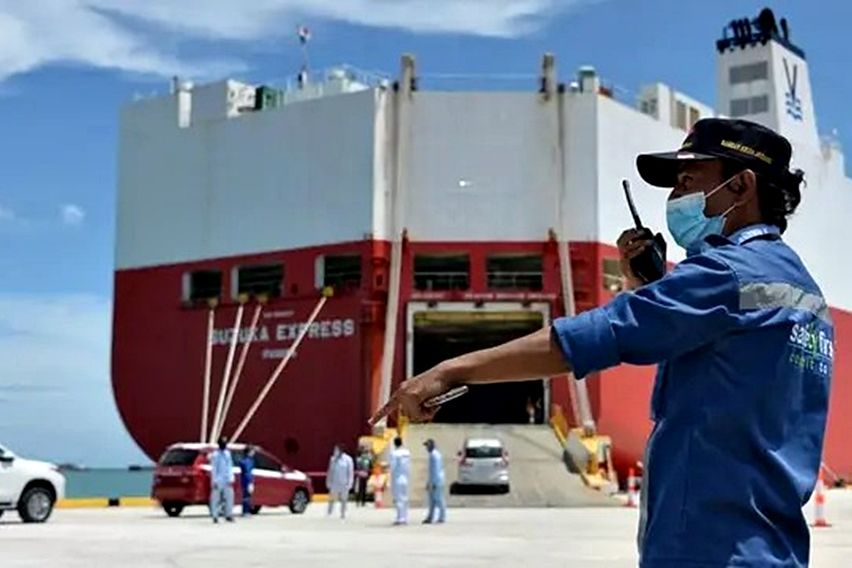 Ekspor perdana otomotif di Patimban