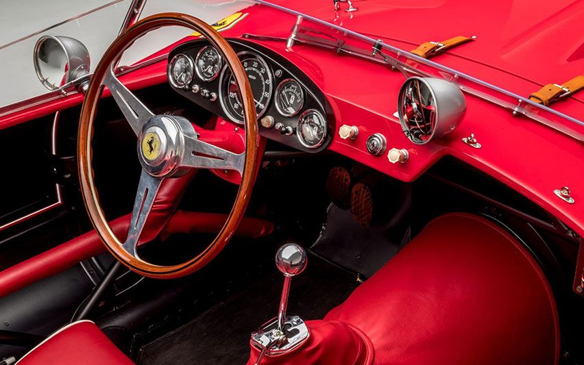 Ferrari 250 Testa Rossa interior