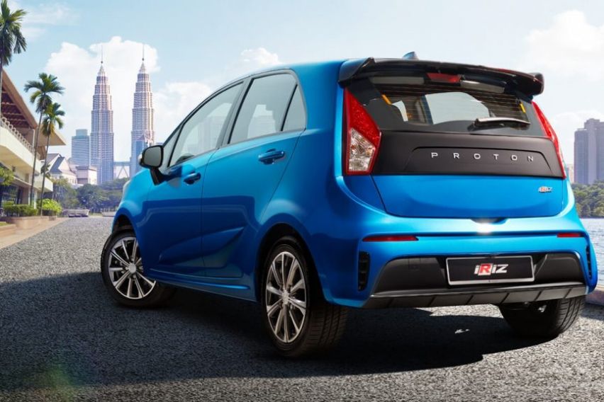 Proton Iriz rear