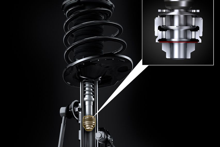 Lexus LM 350 suspension