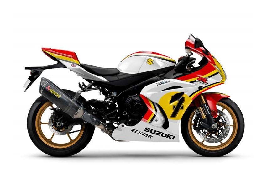 Suzuki GSX-R1000R Legend Edition Barry Sheene 1976