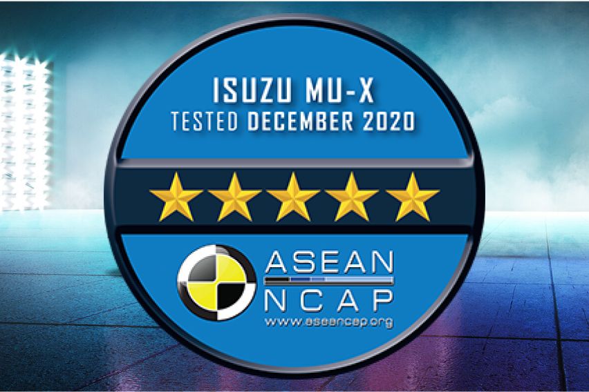 2020 Isuzu MU-X safety rating
