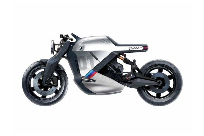 Desain Konsep Motor Listrik BMW Motorrad Tampil Menawan
