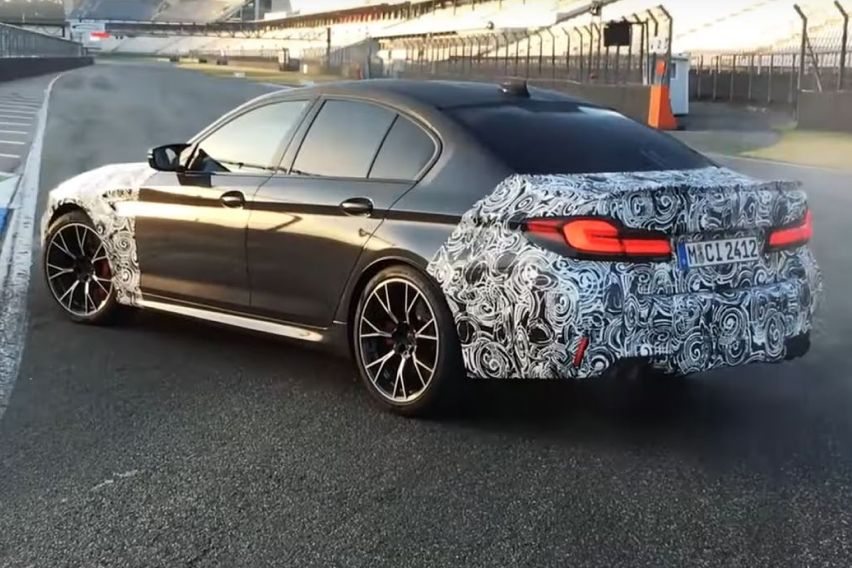 BMW M5 CS teaser