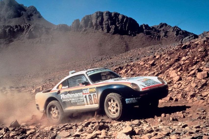 Dakar Porsche 959 1986