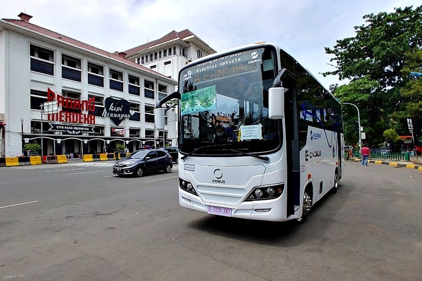 Bus Listrik E-Inobus Bikinan INKA Mulai Tes Jalan di Jakarta Selama Tiga Bulan