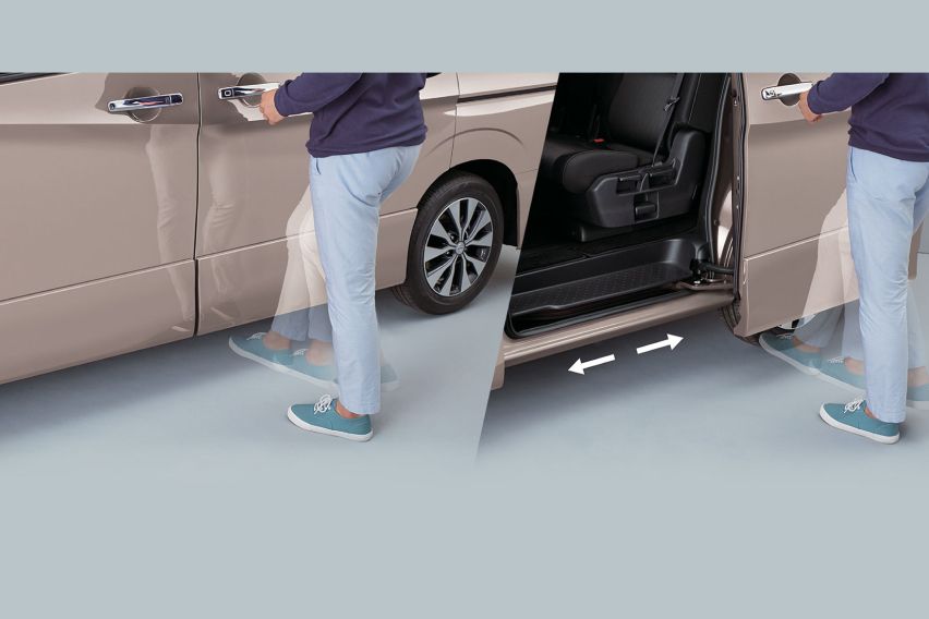 Nissan Serena slidding door