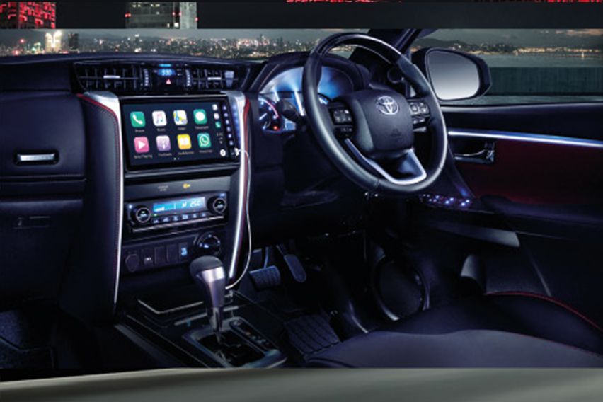 2021 Toyota Fortuner connectivity