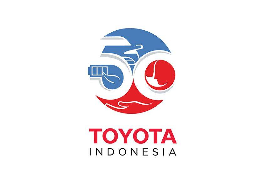 Toyota 50th Anniversary Logo