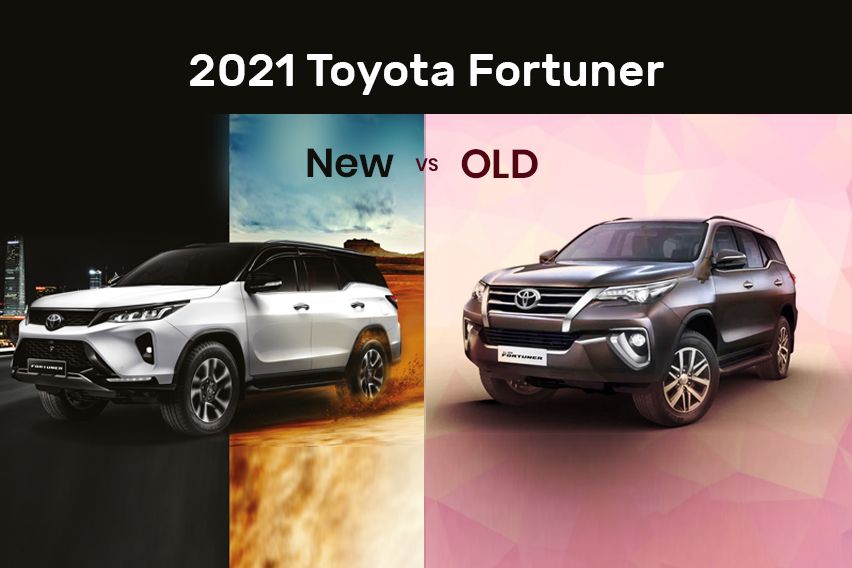 2021 Toyota Fortuner: New vs Old 