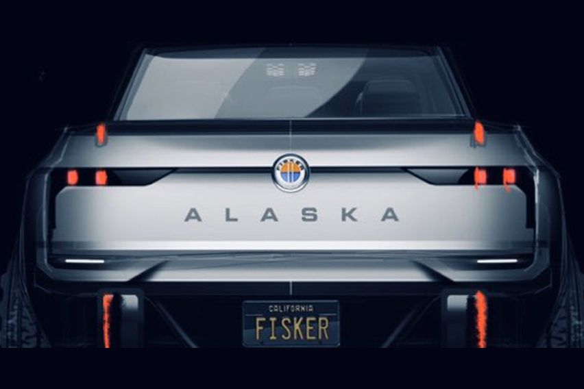 Fisker Alaska EV truck rendered image