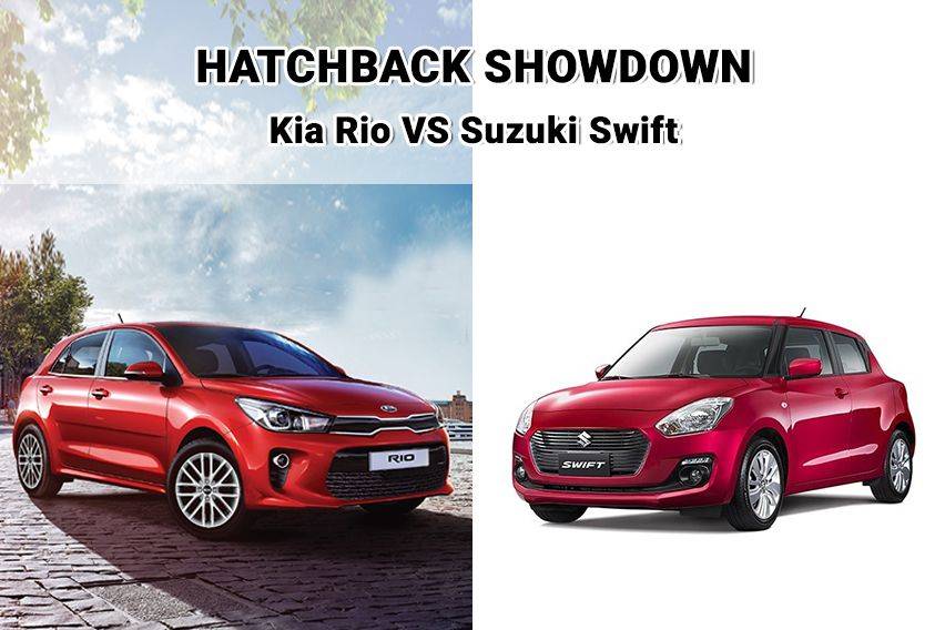 Hatchback power: Kia Rio vs. Suzuki Swift