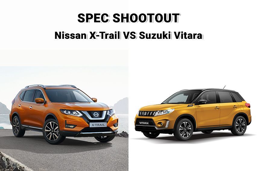 Which would you choose? Nissan X-Trail vs. Suzuki Vitara