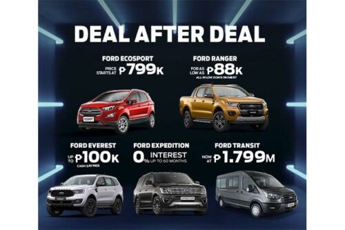Get an EcoSport for P799K in Ford PH promo