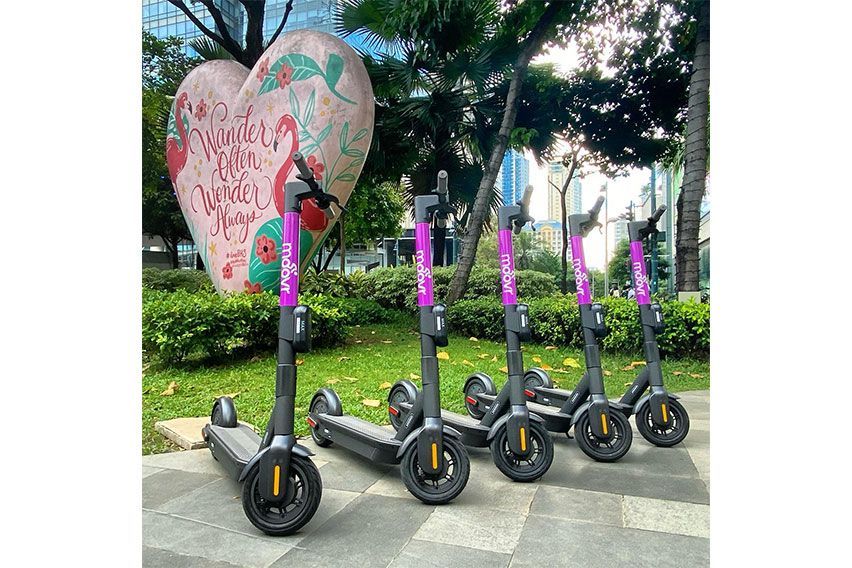 Bike and e-scooter sharing app Moovr PH debuts in BGC
