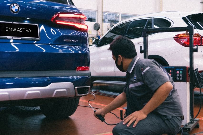Uji emisi BMW Astra