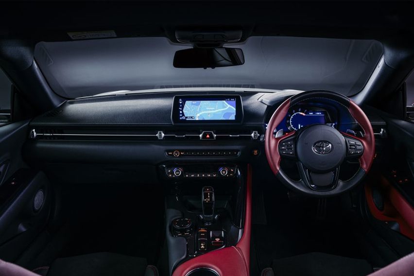 2021 Toyota GR Supra cabin