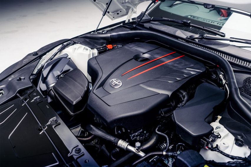 2021 Toyota GR Supra engine