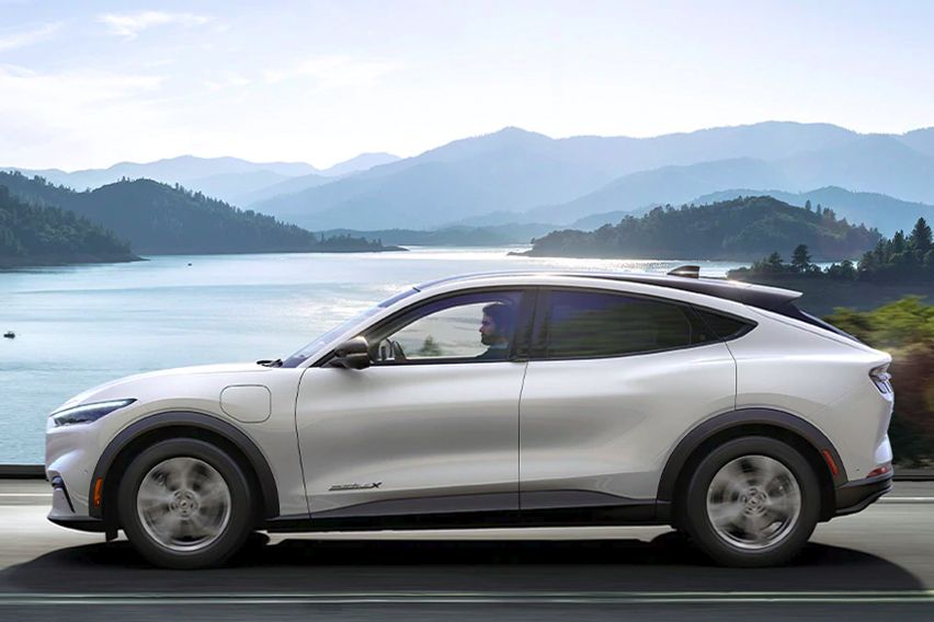 Ford Mustang Mach-E side