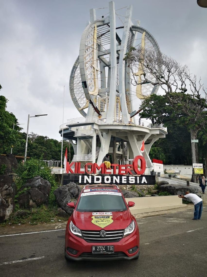 Pembuktian touring lintas Sumatra DFSK Glory 580