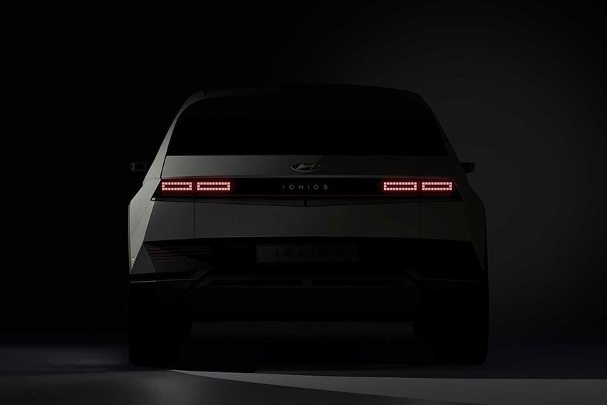 Hyundai Ioniq 5 rear Teaser