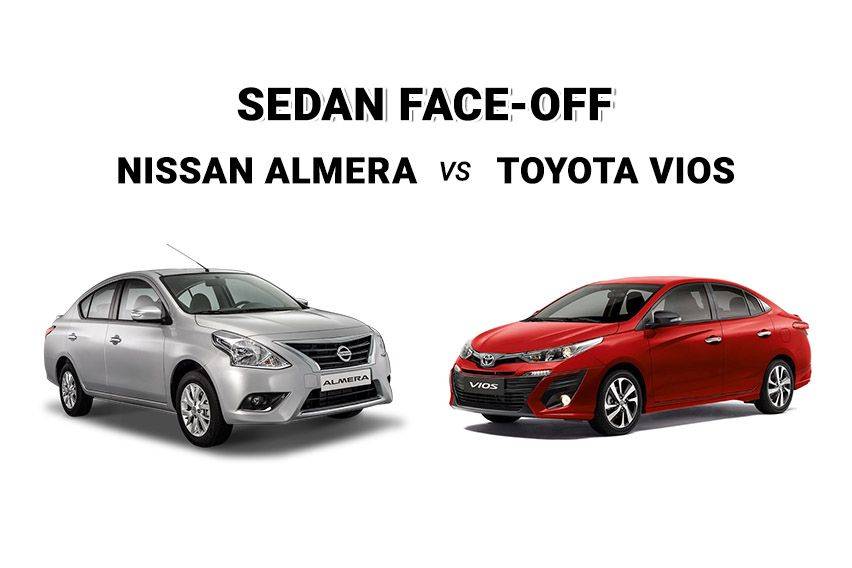 Upper middle class: Nissan Almera vs. Toyota Vios