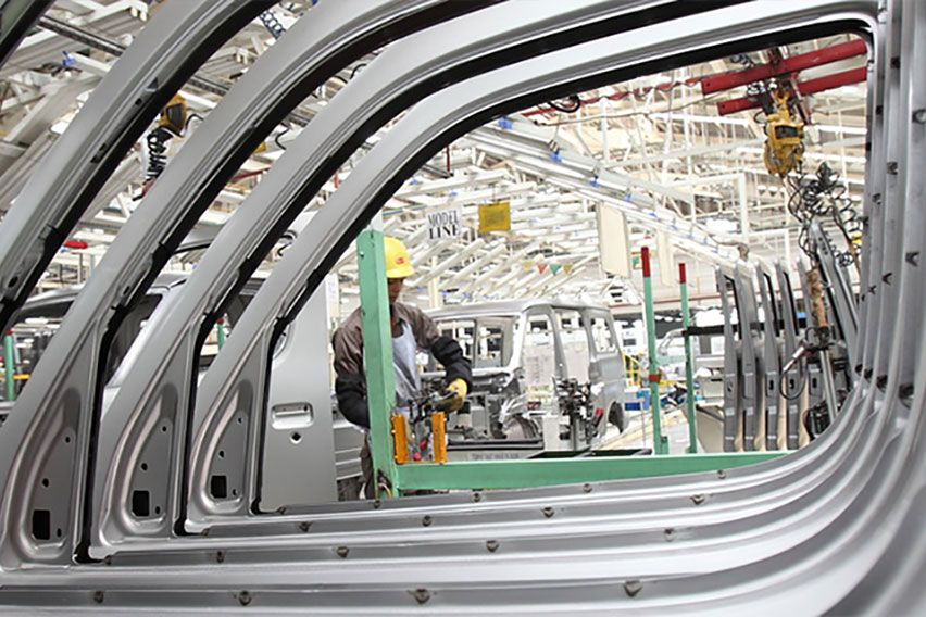 Toyota expected production 2021 