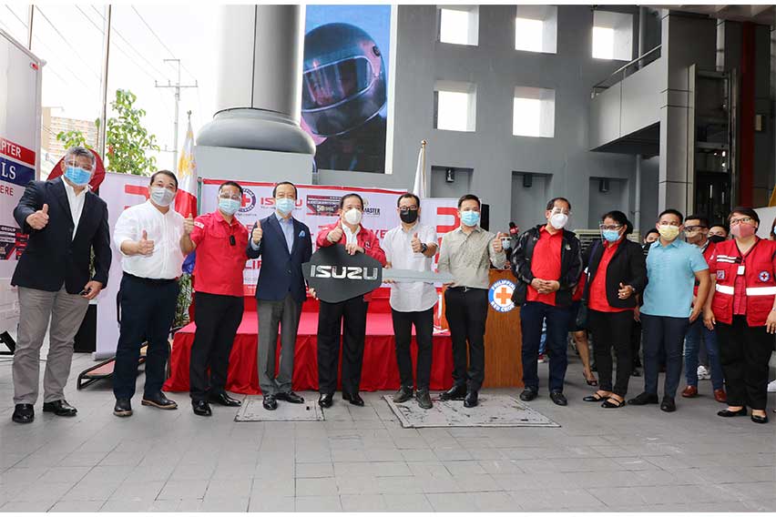 Isuzu Mobile Kitchen Truck Turnover to Philippine Red Cross