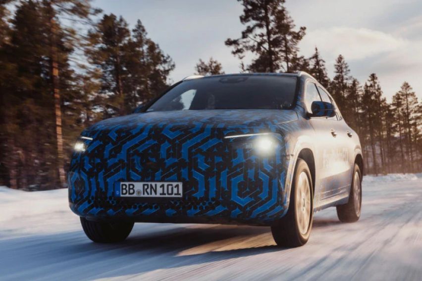 Mercedes-Benz teases EQA for the one last time, global debut scheduled for Jan 20