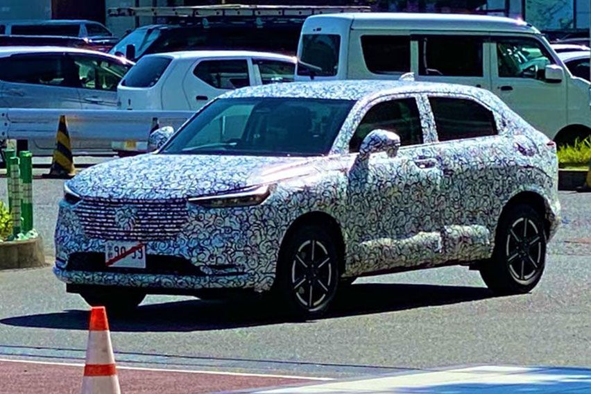 Honda HR-V spyshot