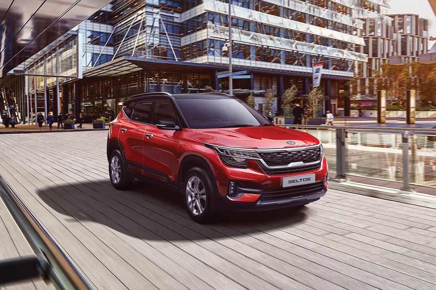 Kia Seltos front
