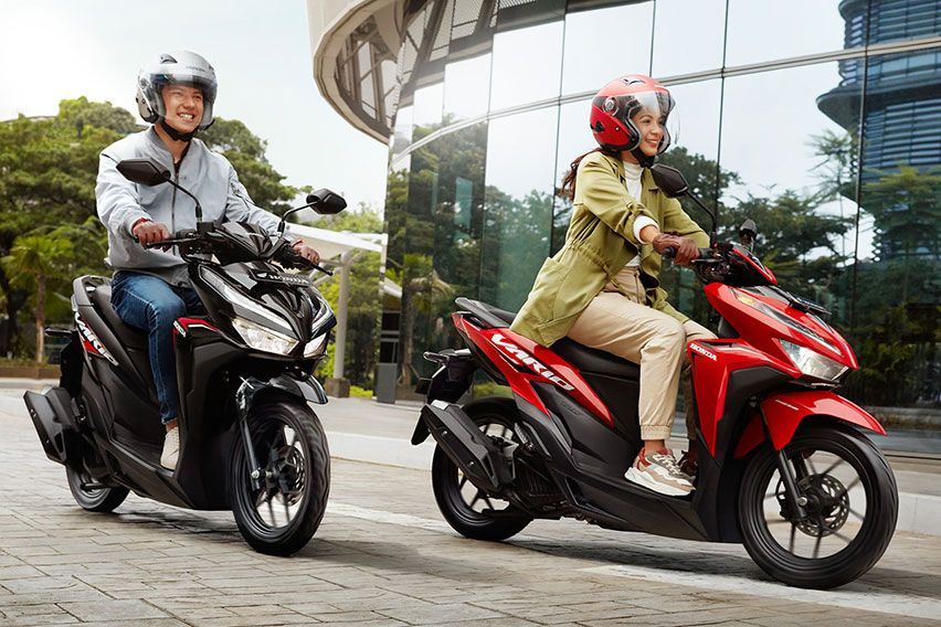 The history of the Honda Vario in Indonesia, from 110 cc to 160 cc engines