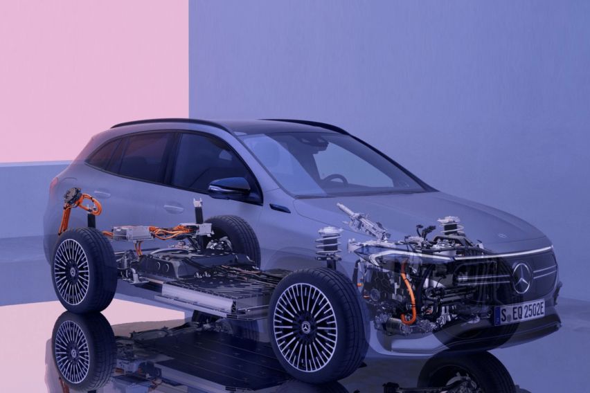 Mercedes-Benz EQA engine configuration