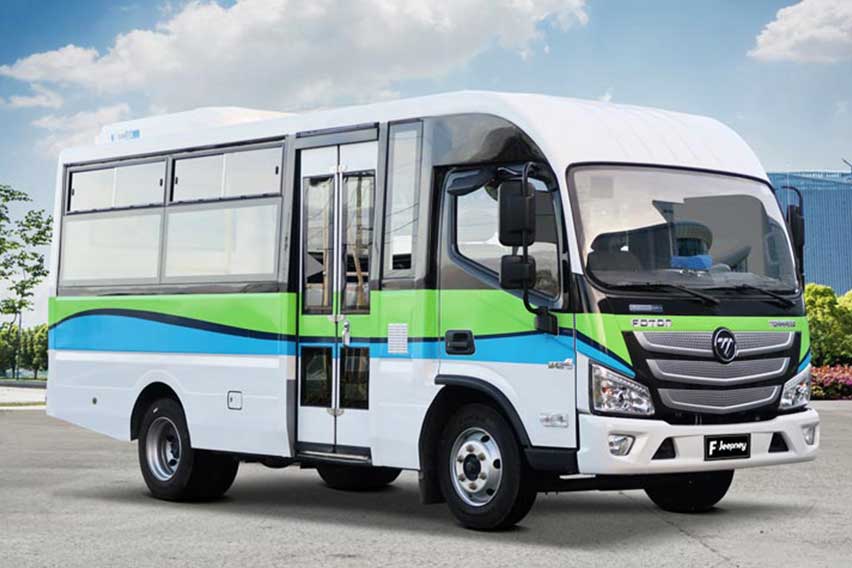Foton modern jeepneys