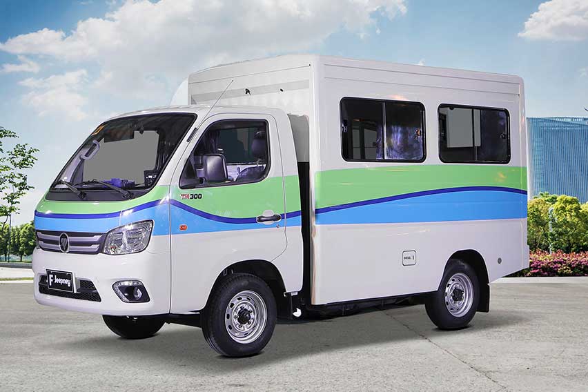 Foton modern jeepneys