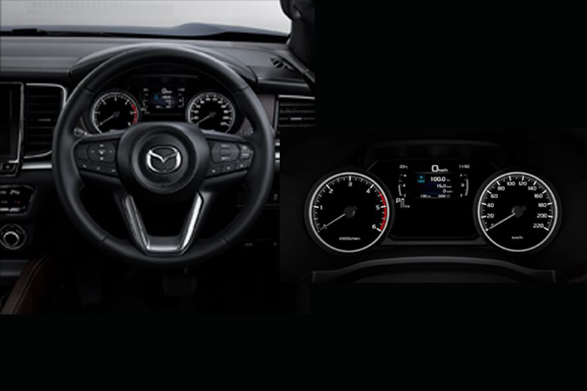 New Mazda MT-50 interior