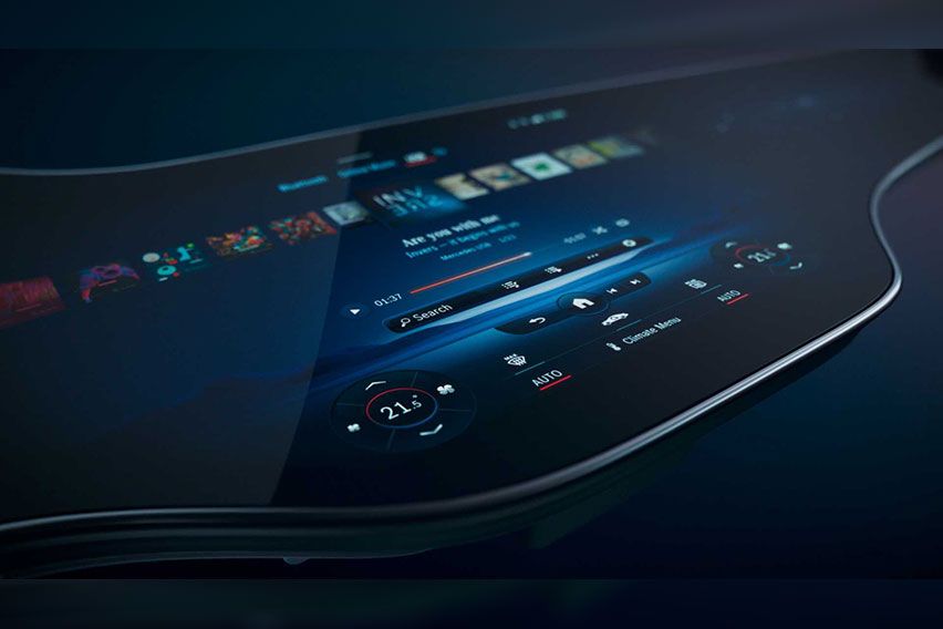 Mercedes-Benz EQS dashboard