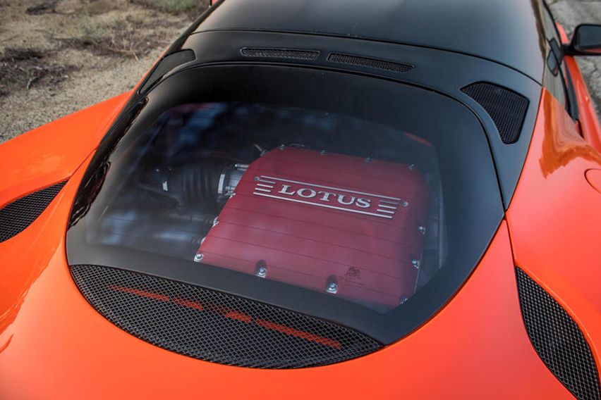 new Lotus sports car engine