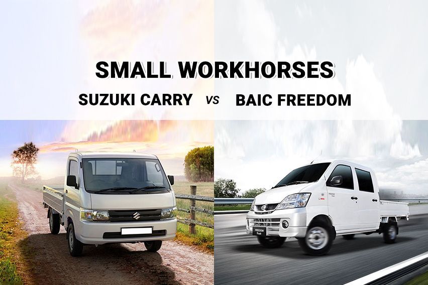 Workhorse tussle: Suzuki Carry vs. BAIC Freedom