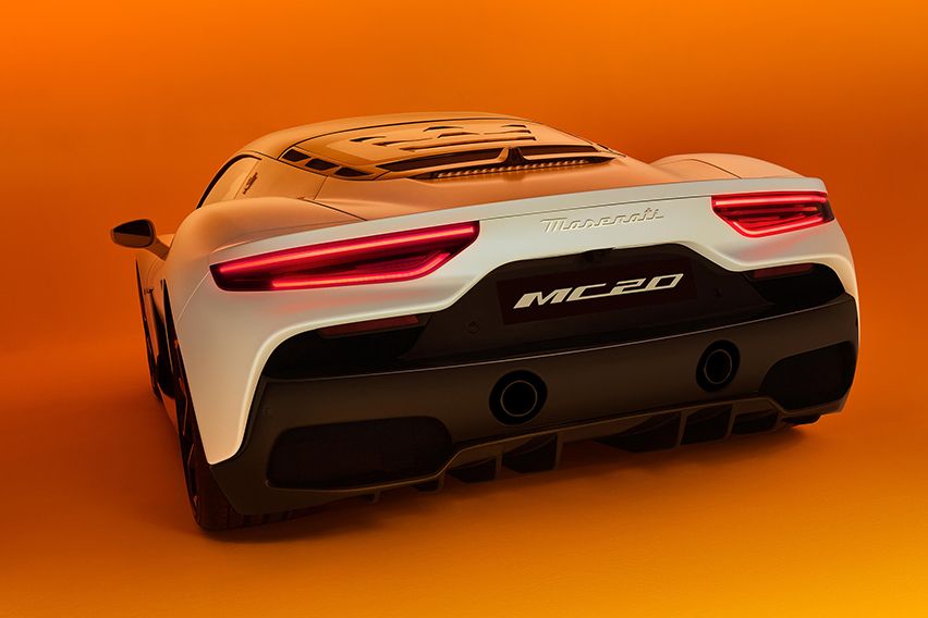 Maserati MC20 rear