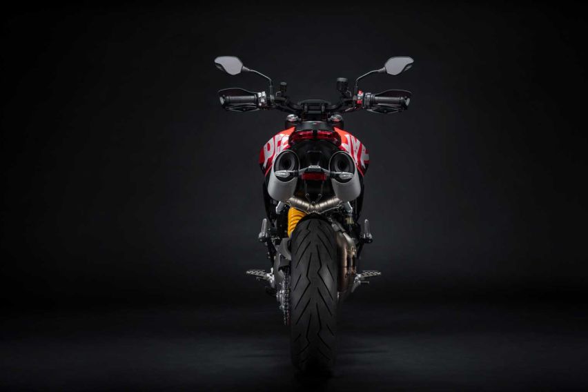 2021 Ducati Hypermotard 950 RVE rear