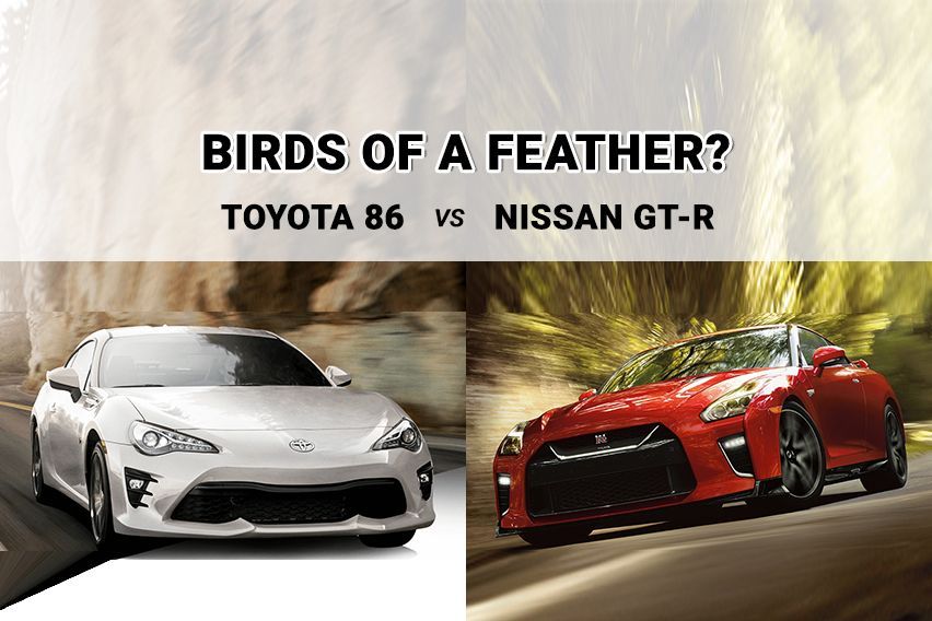 Sports fest: Toyota 86 vs. Nissan GT-R